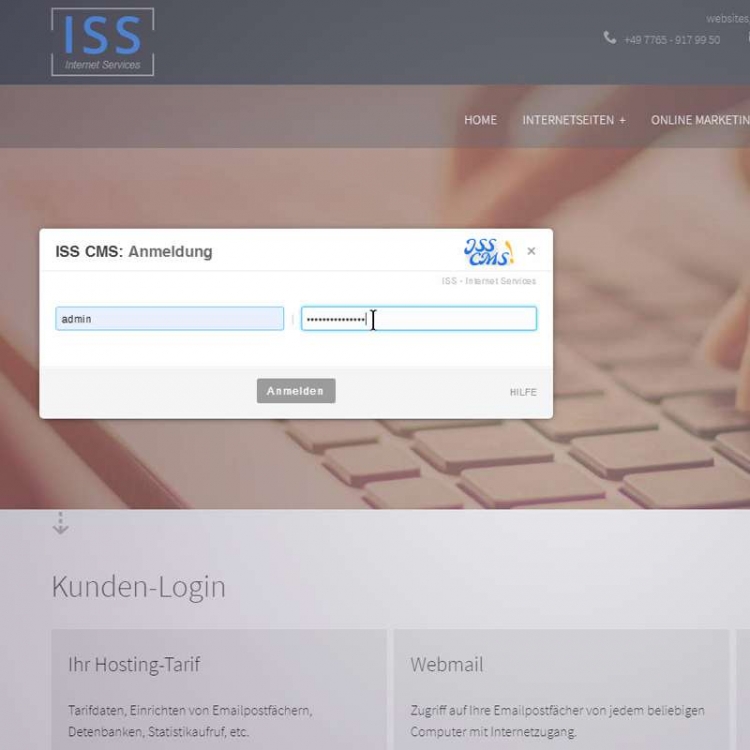 CMS | ISS - Internet Services | websites, hosting & digital marketing