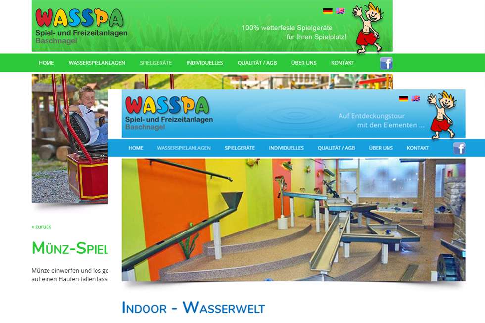 WASSPA Spielgeräte | ISS - Internet Services | websites, hosting & digital marketing