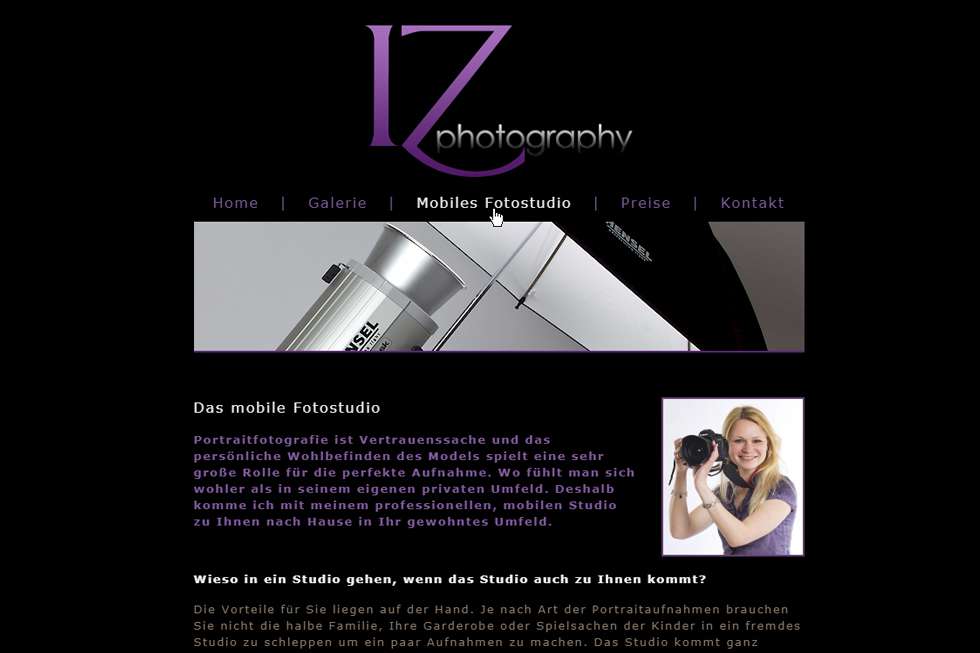 IZ Photographie | ISS - Internet Services | websites, hosting & digital marketing