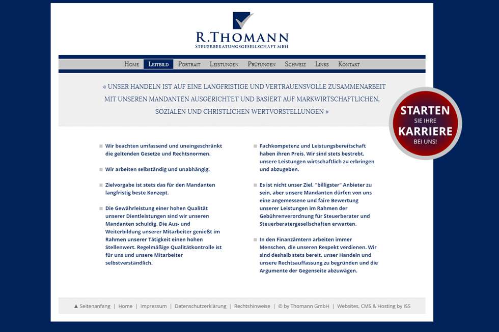 Thomann Gmbh / Steuerberatung & Wirtschaftsprüfung / Bad Säckingen (D)