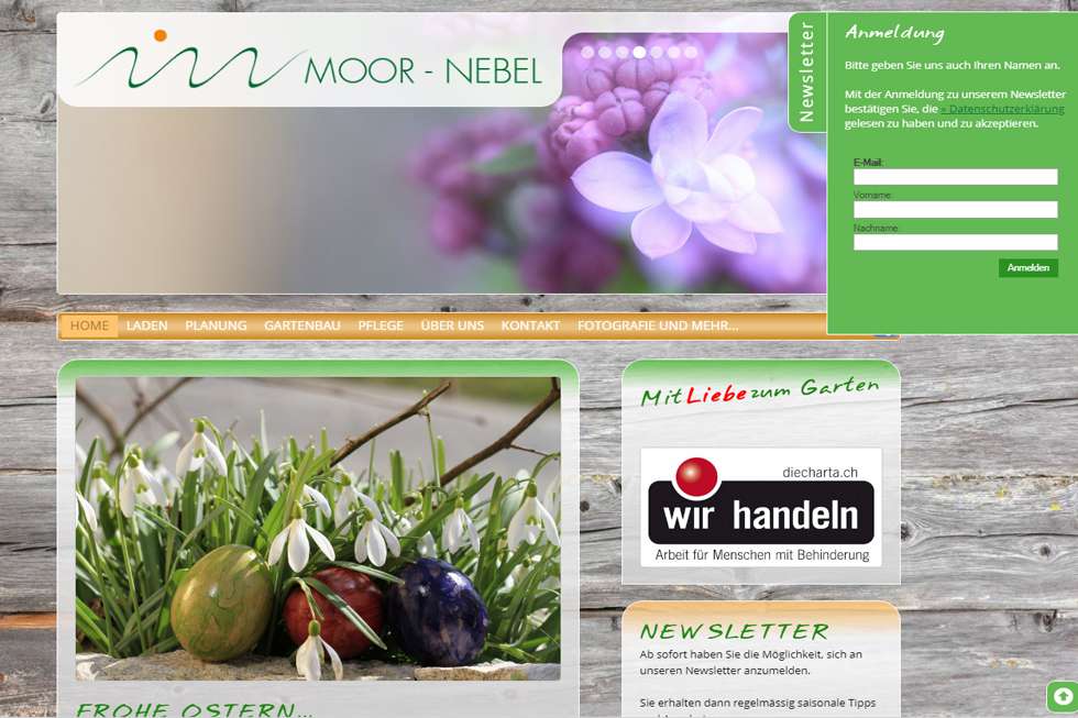 Moor-Nebel Gärtnerei GmbH / Basel, Baselland, Solothurn