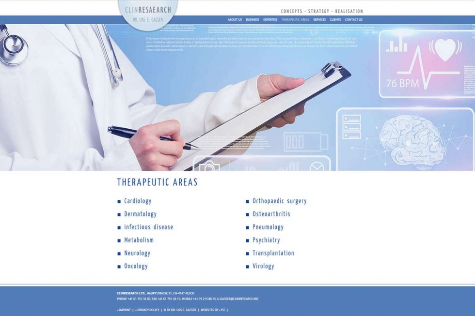 CLINRESEARCH / Dr. Urs E. Gasser / Switzerland