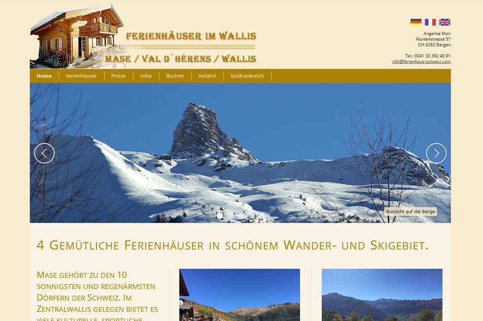 Chalets im Wallis (CH)