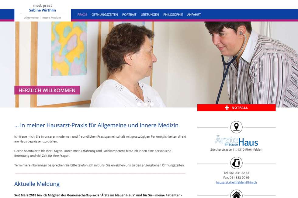 Dr. med. Sabine Wirthlin / Rheinfelden (CH)
